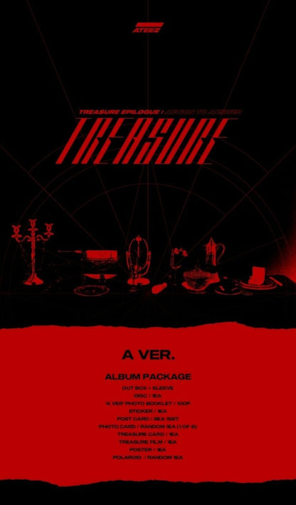 ATEEZ - TREASURE EPILOGUE : Action To Answer (You Can Choose Ver + Free Shipping) - K-STAR