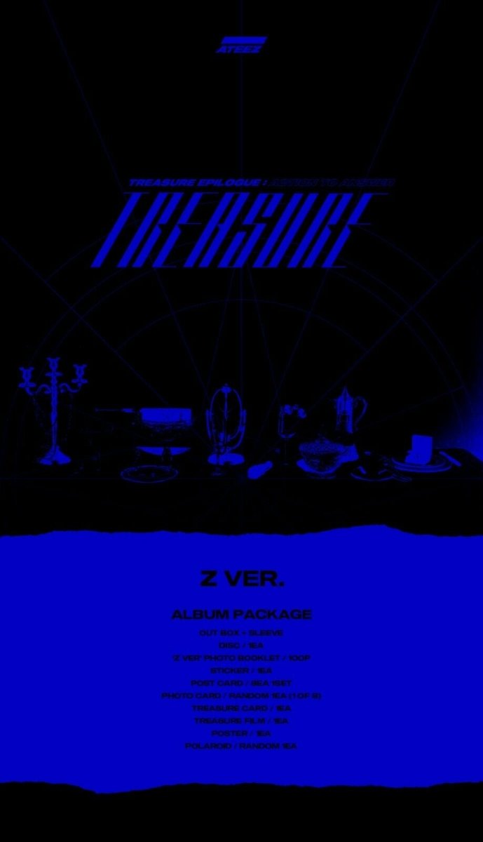 ATEEZ - TREASURE EPILOGUE : Action To Answer (You Can Choose Ver + Free Shipping) - K-STAR
