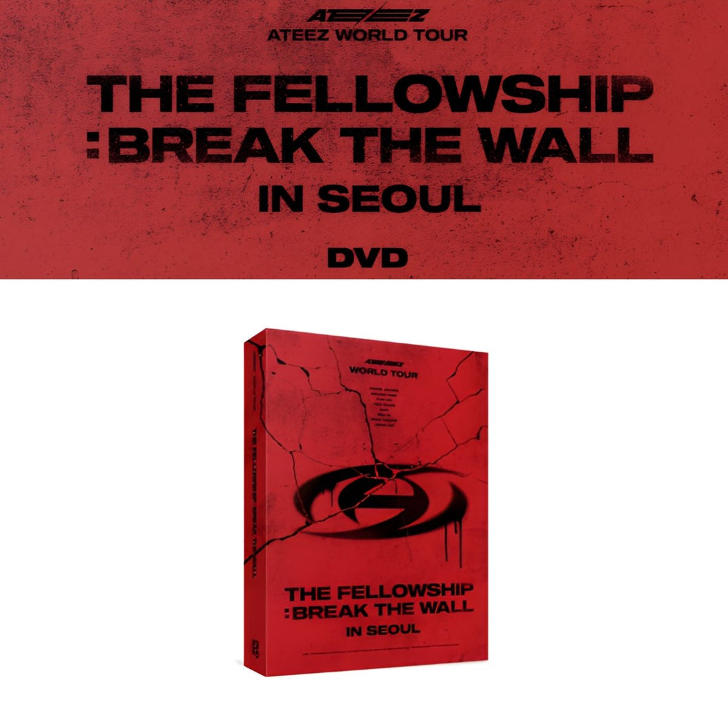 ATEEZ - World Tour THE FELLOWSHIP : BREAK THE WALL in Seoul DVD 