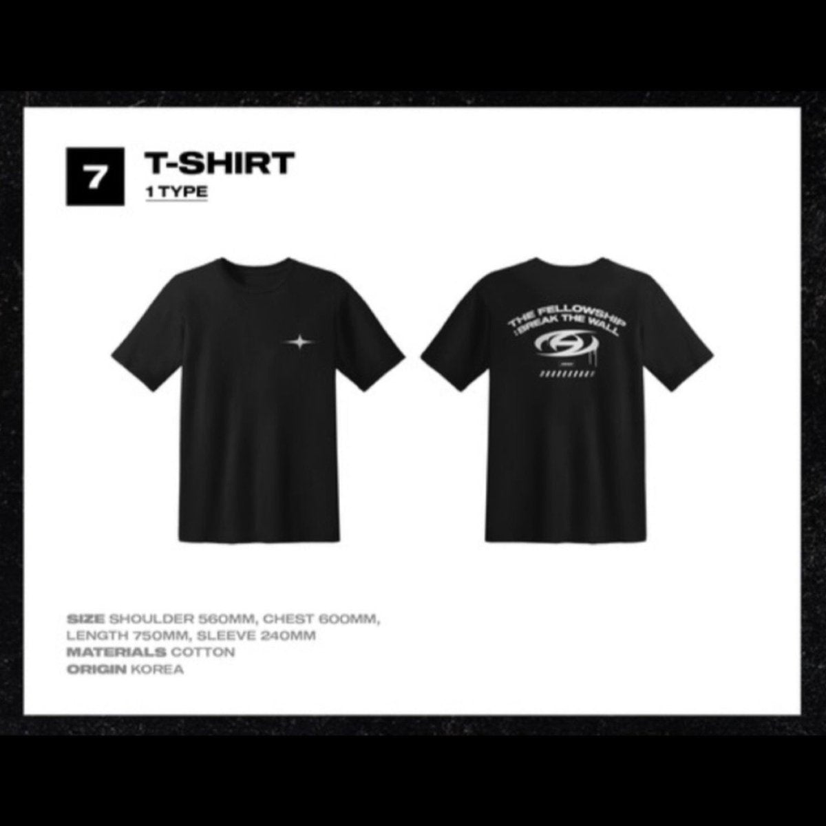 ATEEZ - World Tour The Fellowship: BREAK THE WALL Official Merchandise - K-STAR