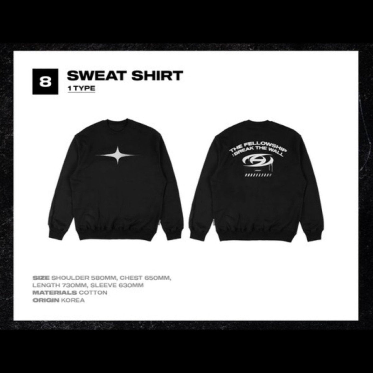ATEEZ - World Tour The Fellowship: BREAK THE WALL Official Merchandise - K-STAR