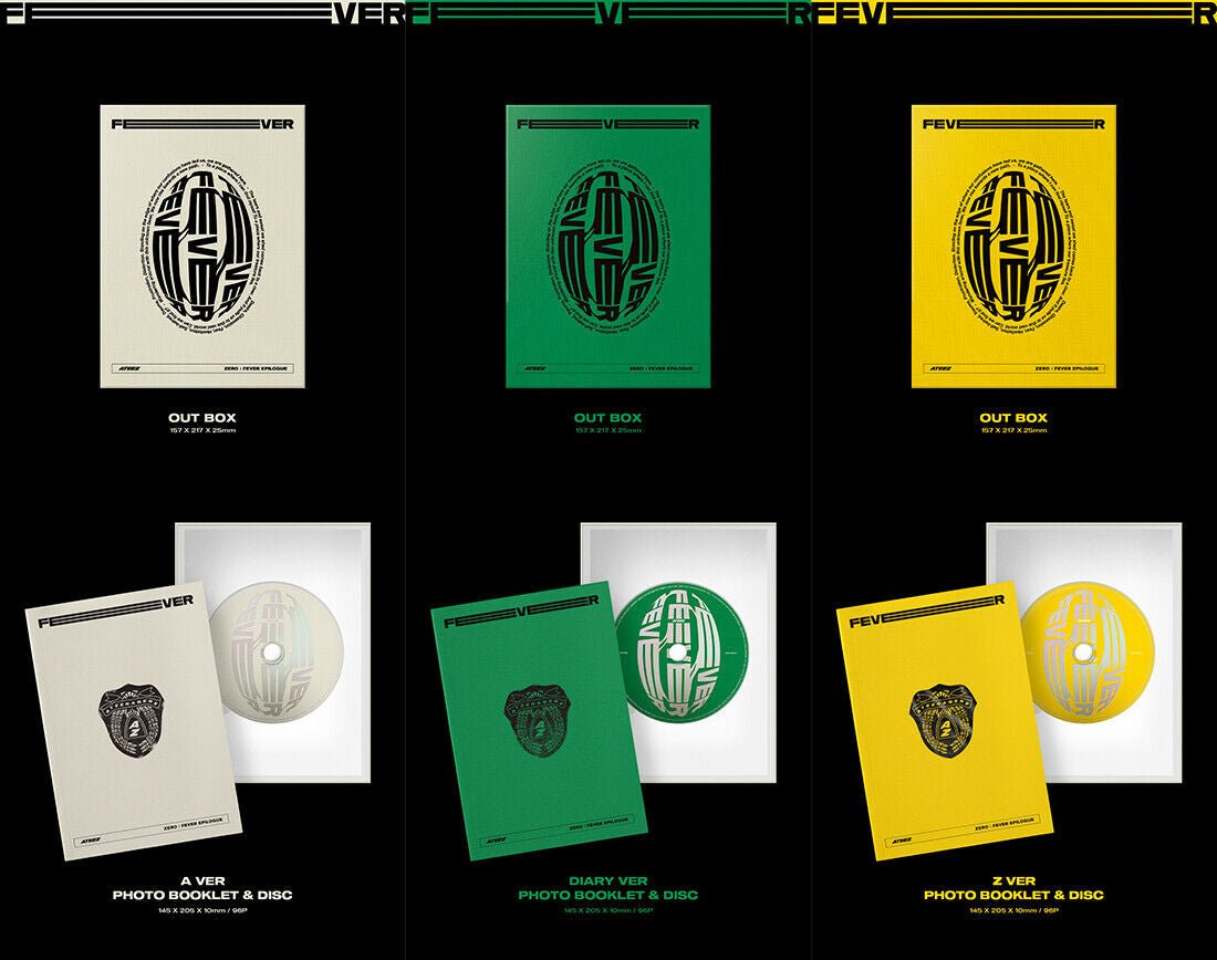 ATEEZ - ZERO : FEVER EPILOGUE (You Can Choose Ver + Free Shipping) - K-STAR