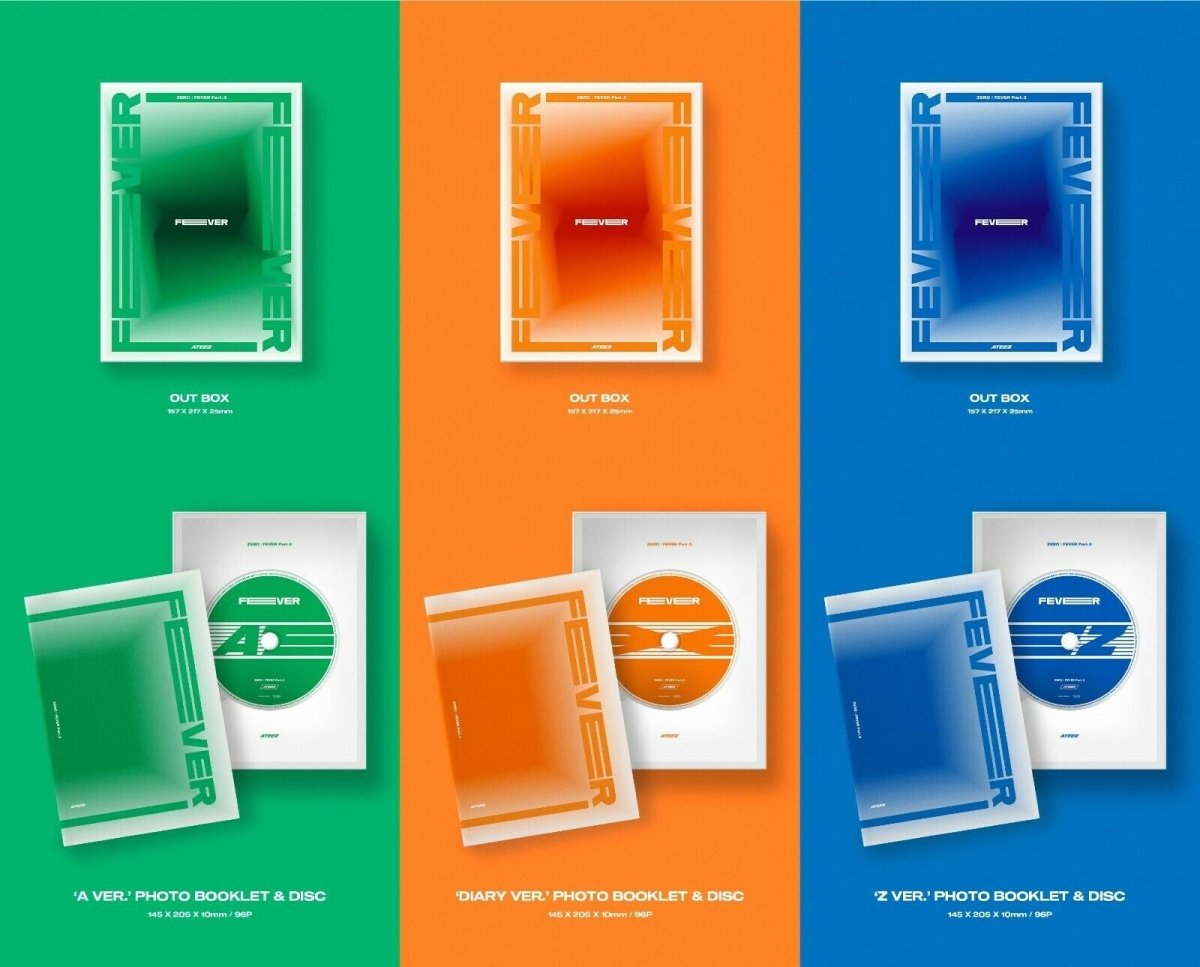 ATEEZ - ZERO : FEVER Part.3 (You Can Choose Ver + Free Shipping) - K-STAR