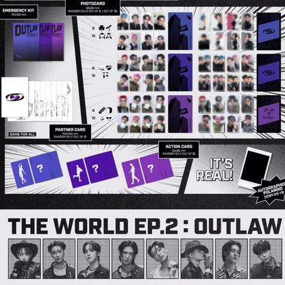 ATEEZ - ZERO : THE WORLD EP.2 OUTLAW (You Can Choose Ver) - K-STAR