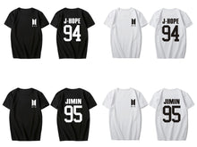 BTS New Logo Shirt + Member Name