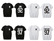 BTS New Logo Shirt + Member Name