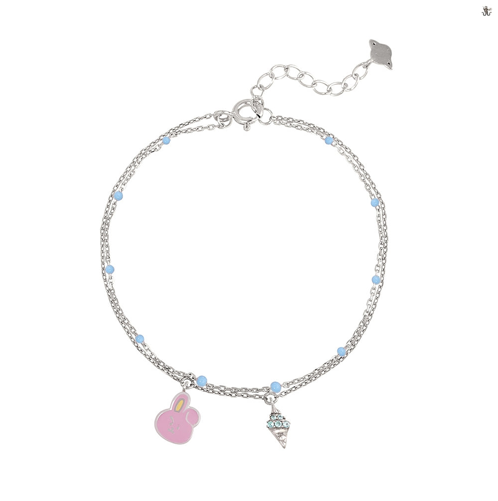 [OST X BT21] Official  Silver 925 Bracelet Ver.3