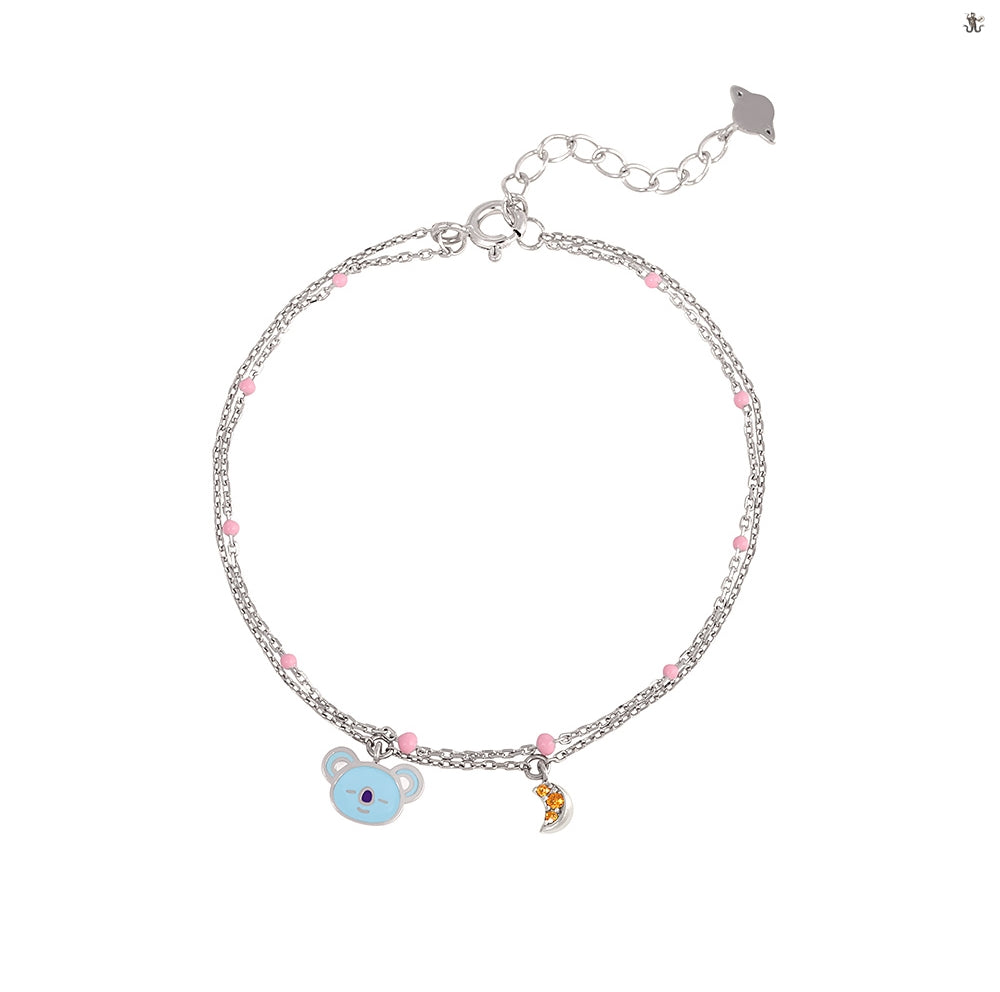 [OST X BT21] Official  Silver 925 Bracelet Ver.3