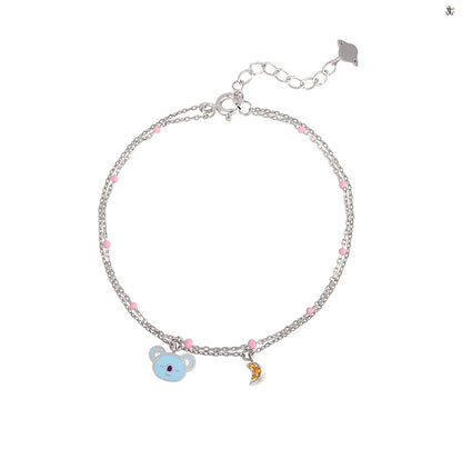 [OST X BT21] Official  Silver 925 Bracelet Ver.3
