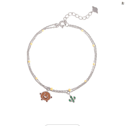 [OST X BT21] Official  Silver 925 Bracelet Ver.3
