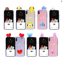 [LINE X BT21] Mirror Bbakkom Case