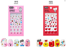 [LINE X BT21] Nail Stickers