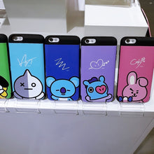 [LINE X BT21]  Card Bumper Case For iPhone and Samsung (Free Shipping)