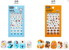 [LINE X BT21] Nail Stickers