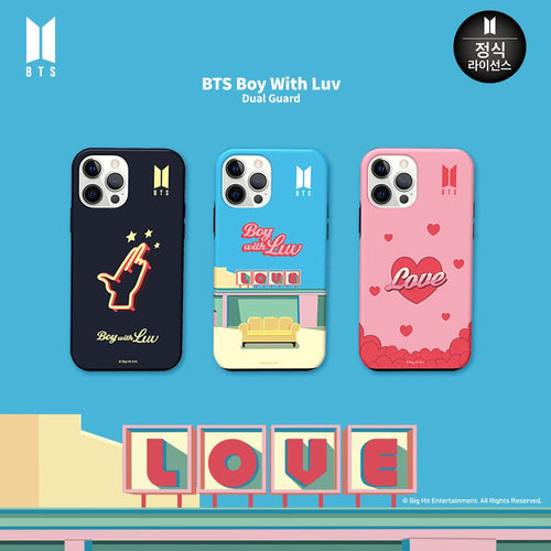 [BIG HIT] BOY WITH LUV Dual Guard Case for iPhone and Galaxy - K-STAR