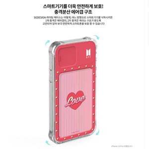 [BIG HIT] BOY WITH LUV Light Up Case for iPhone and Galaxy - K-STAR
