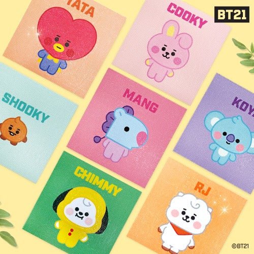 [BIG HIT] BT21 Official DIY Cubic Painting Ver. Baby - K-STAR