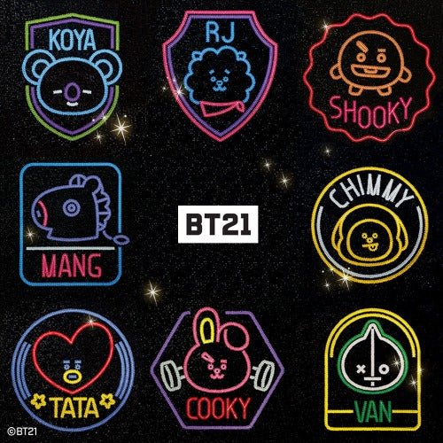 [BIG HIT] BT21 Official DIY Cubic Painting Ver. Wappen - K-STAR