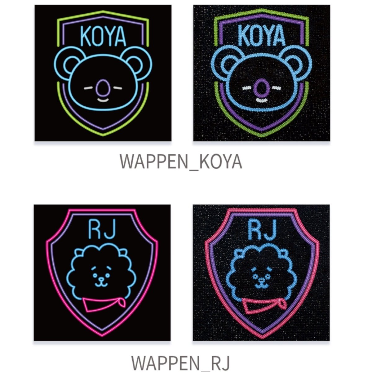 [BIG HIT] BT21 Official DIY Cubic Painting Ver. Wappen - K-STAR