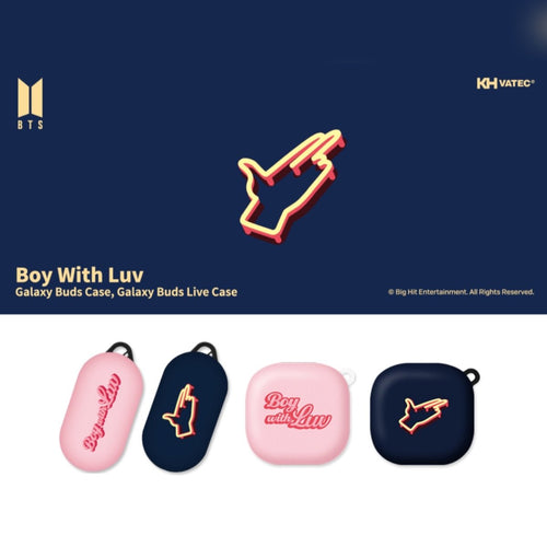 [BIG HIT] BTS Boy With Luv Airpods, AirPods Pro & Galaxy Buds and Buds Live Case - K-STAR