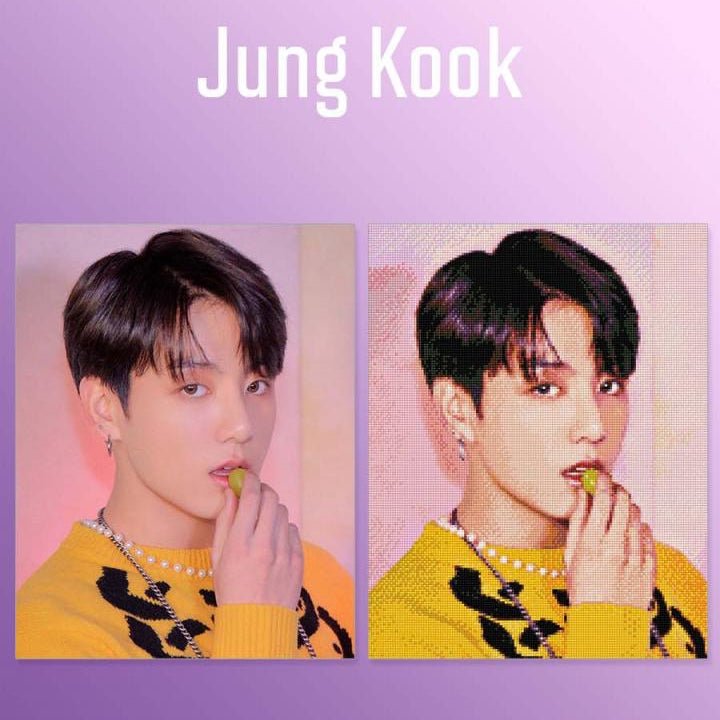 [BIG HIT] BTS Official DIY Cubic Painting Ver 2 (Free Express Shipping) - K-STAR