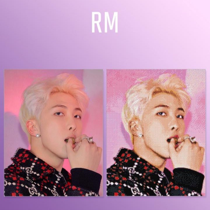 [BIG HIT] BTS Official DIY Cubic Painting Ver 2 (Free Express Shipping) - K-STAR