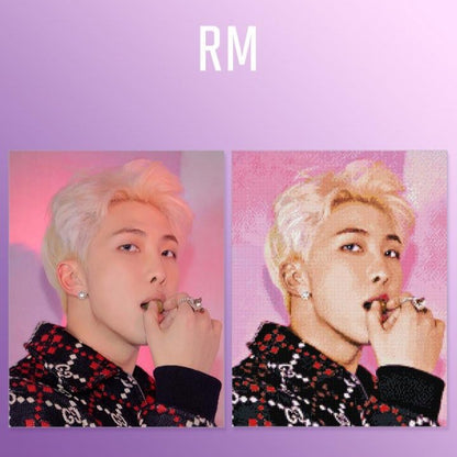 [BIG HIT] BTS Official DIY Cubic Painting Ver 2 (Free Express Shipping) - K-STAR