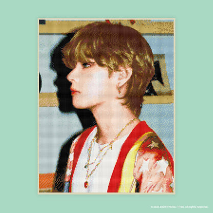 [BIG HIT] BTS Official DIY Cubic Painting Ver 4 + Photocard (Free Express Shipping) - K-STAR