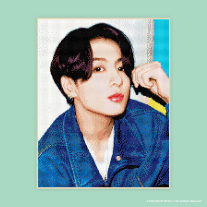 [BIG HIT] BTS Official DIY Cubic Painting Ver 4 + Photocard (Free Express Shipping) - K-STAR