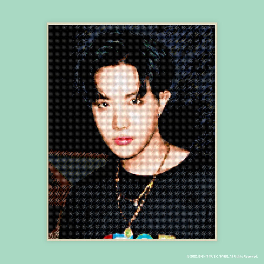 [BIG HIT] BTS Official DIY Cubic Painting Ver 4 + Photocard (Free Express Shipping) - K-STAR