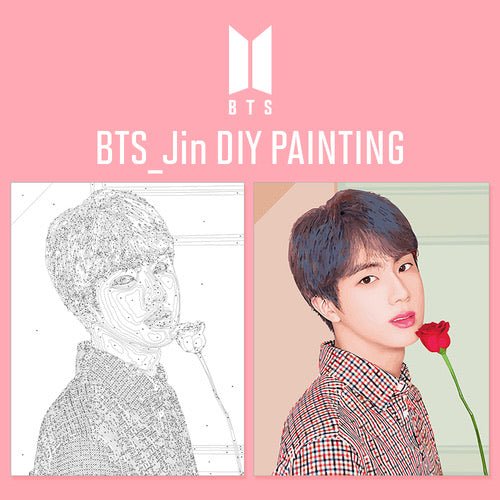 [BIG HIT] BTS Official DIY Painting (Free Express Shipping) - K-STAR