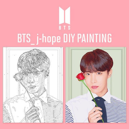 [BIG HIT] BTS Official DIY Painting (Free Express Shipping) - K-STAR
