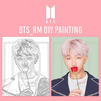 [BIG HIT] BTS Official DIY Painting (Free Express Shipping) - K-STAR