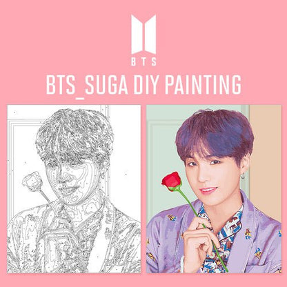 [BIG HIT] BTS Official DIY Painting (Free Express Shipping) - K-STAR
