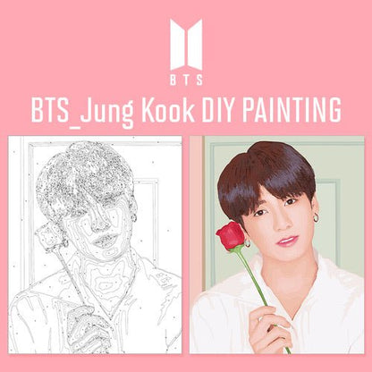 [BIG HIT] BTS Official DIY Painting (Free Express Shipping) - K-STAR