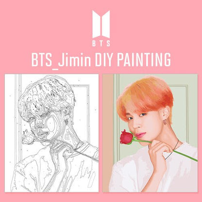[BIG HIT] BTS Official DIY Painting (Free Express Shipping) - K-STAR