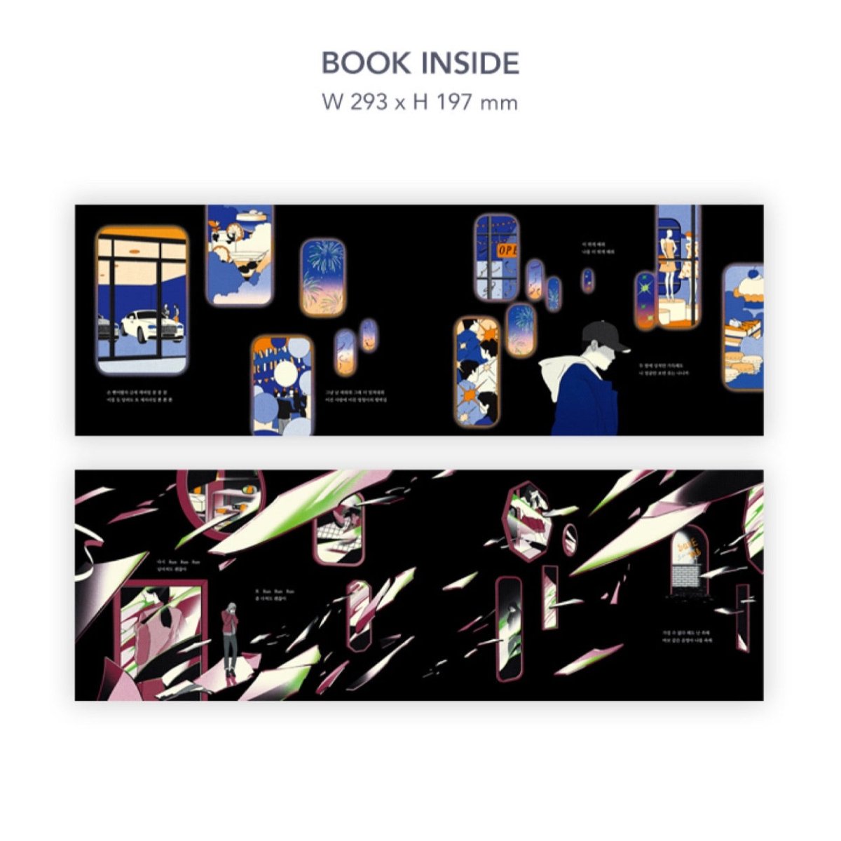 [BIG HIT] BTS OFFICIAL Graphic Lyrics Series (Express Shipping) - K-STAR