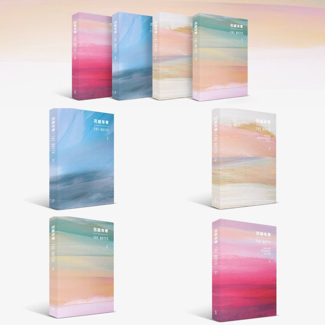 BIG HIT] BTS 花樣年華: THE NOTES 2 + Special Note (Free Shipping 