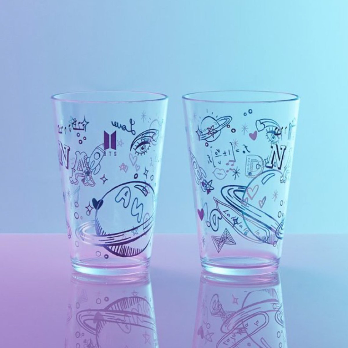 [BIG HIT] Official BTS DNA Jumbo Cup 500ml (2ea) - K-STAR
