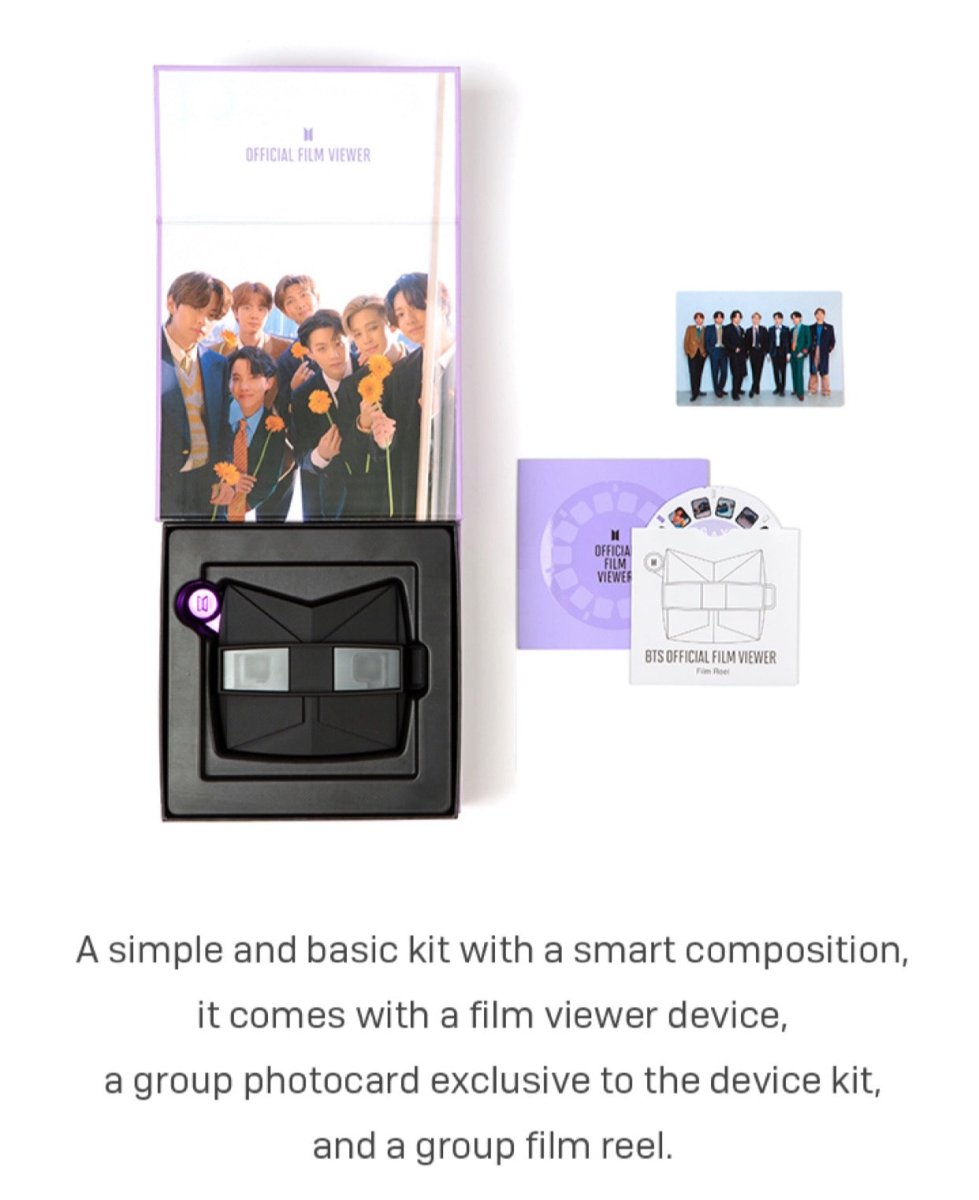 BIG HIT] Official Film Viewer Device Kit – K-STAR