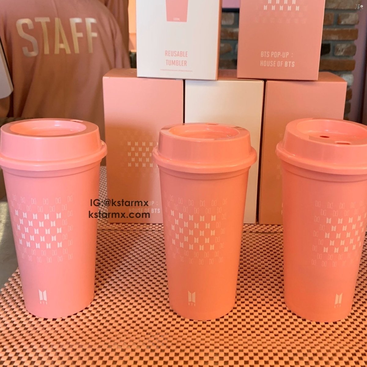 BIG HIT] OFFICIAL HOUSE OF BTS SEOUL MD – REUSABLE CUP – K-STAR