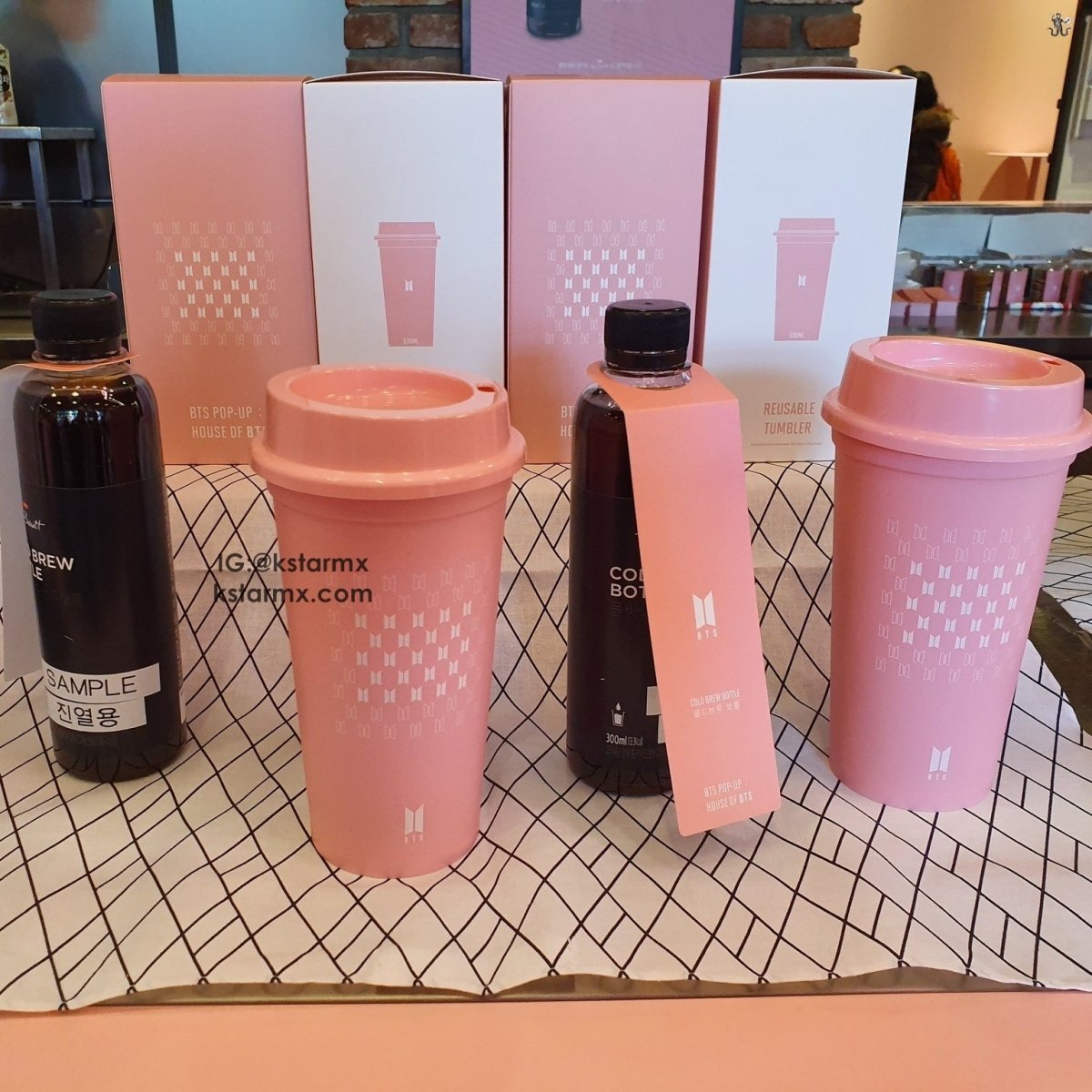 [BIG HIT] OFFICIAL HOUSE OF BTS SEOUL MD – REUSABLE CUP - K-STAR