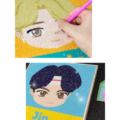 [BIG HIT] TinyTAN Official DIY Cubic Painting Basic Ver. - K-STAR