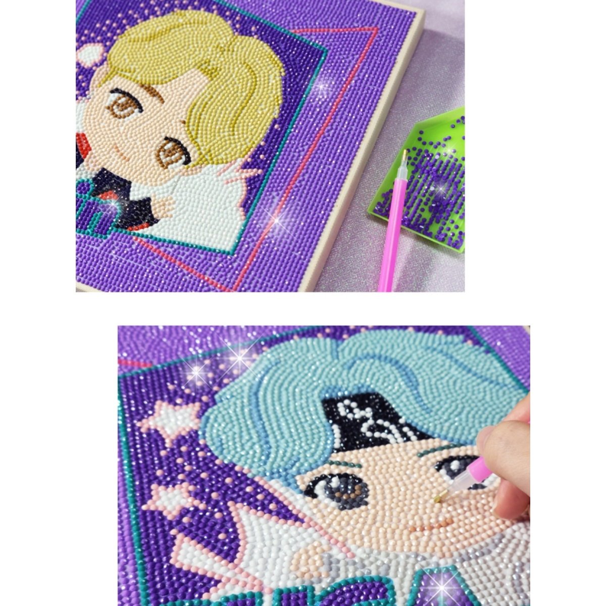 [BIG HIT] TinyTAN Official DIY Cubic Painting Magic Door Ver. - K-STAR