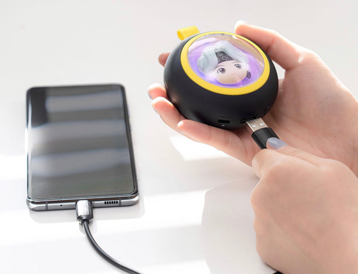 [BIG HIT] TinyTAN Official Handwarmer and Power Bank 5000mAh - K-STAR