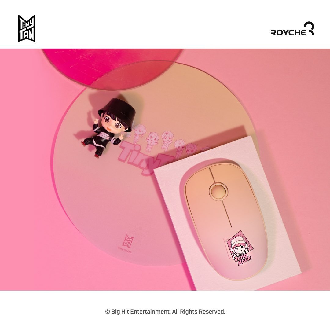 [BIG HIT] TinyTAN Official Silent Mouse - K-STAR