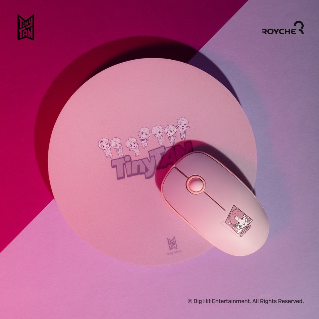 [BIG HIT] TinyTAN Official Silent Mouse - K-STAR