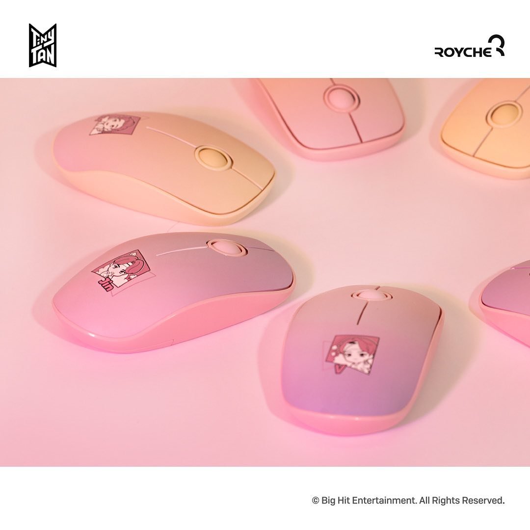[BIG HIT] TinyTAN Official Silent Mouse - K-STAR