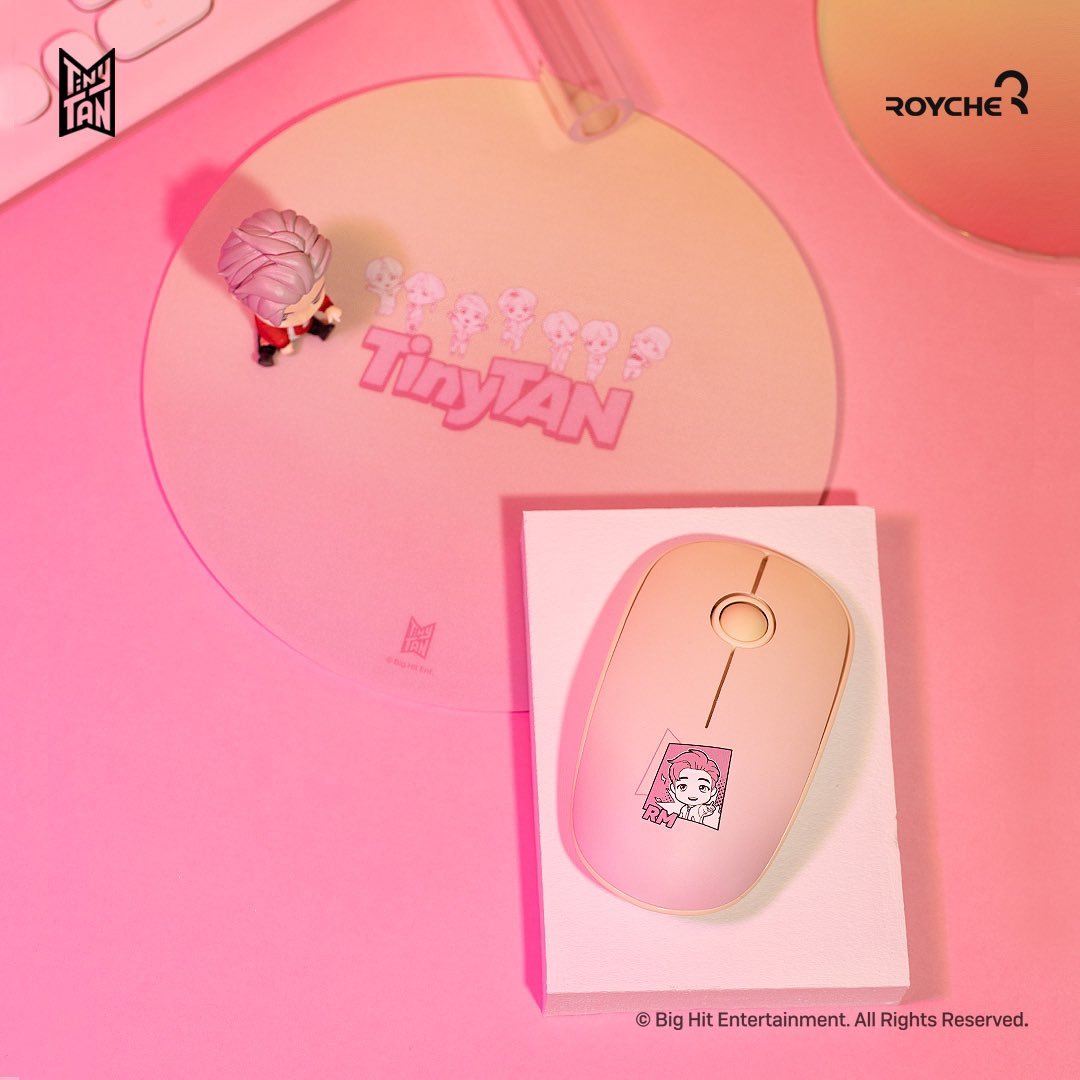 [BIG HIT] TinyTAN Official Silent Mouse - K-STAR