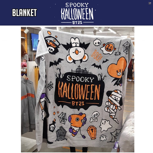 [LINE X BT21] Limited Halloween Blanket